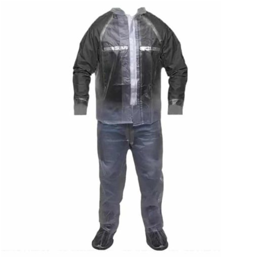Impermeable Silicona Negro