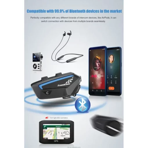 Intercomunicador Freedconn Fx Black 1