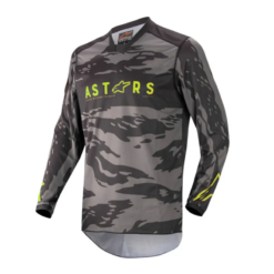 Jersey Alpinestars Racer Tactical Negro Gris Amarillo 1