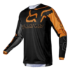 Jersey Fox 180 Skew Negro Naranja 1