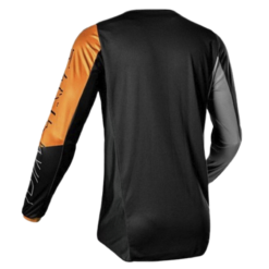 Jersey Fox 180 Skew Negro Naranja 2
