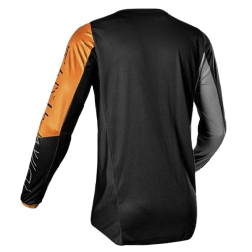 Jersey Fox 180 Skew Negro Naranja 2