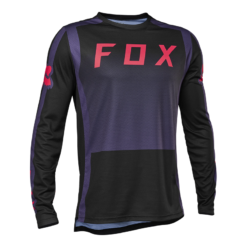 Jersey Fox Defend Ls Morado 1