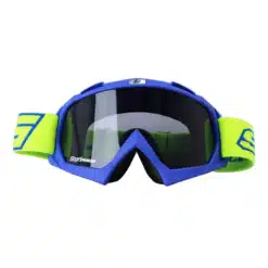 Lentes Cross Shaft 16 Evo Azul Amarillo Visor Smoke1