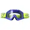 Lentes Cross Shaft 16 Evo Azul Amarillo Visor Transparente