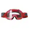Lentes Cross Shaft 16 Evo Rojo Visor Transparente