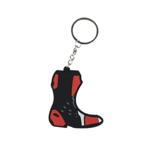 Llavero Bota Alpinestars Rojo Gris 2