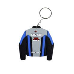 Llavero Chaqueta Suzuki Azul 1