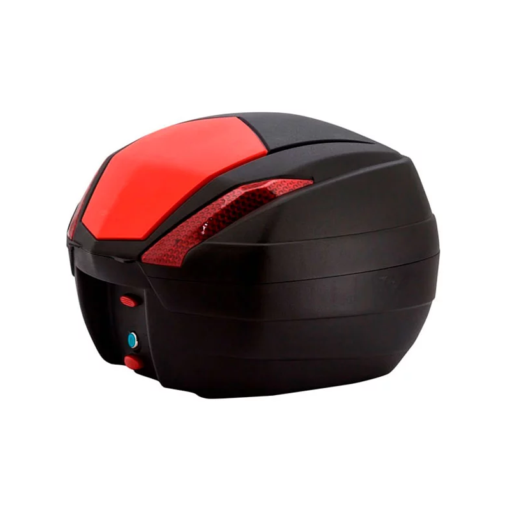 Maletero Tomcat 34 Litros Negro Mate Rojo 1