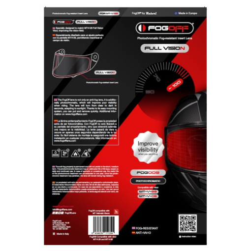 Pinlock Antiemp Fotocromática Blade 2 Sv 1