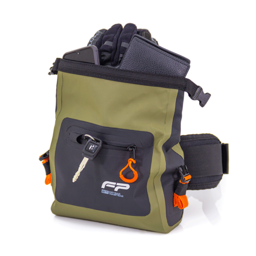 Riñonera Impermeable Drybag W10 Fireparts Verde Militar 1
