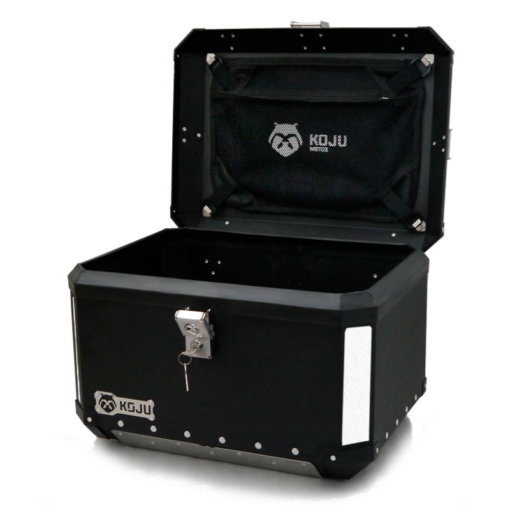 Top Case Koju Aluminio Negro 1