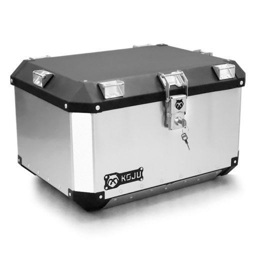 Top Case Koju Aluminio Tapa Negra 1