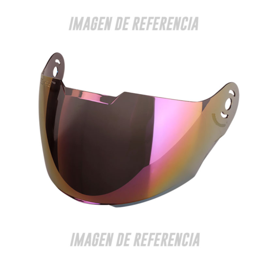 Visor Shaft 212 Smoke Claro Iridium Morado