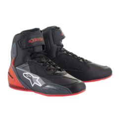 Botas Alpinestars Faster-3 Negro Gris Rojo 1