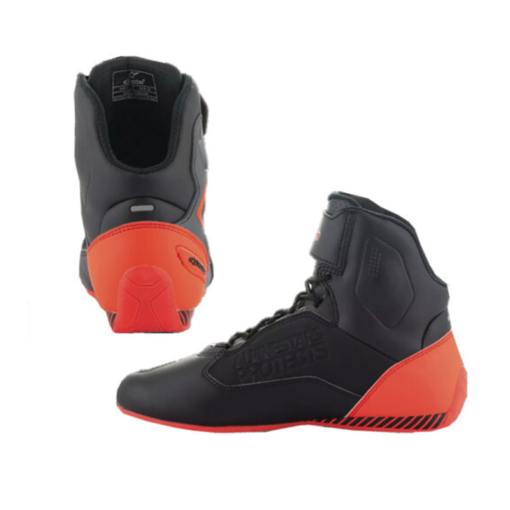 Botas Alpinestars Faster-3 Negro Gris Rojo 1