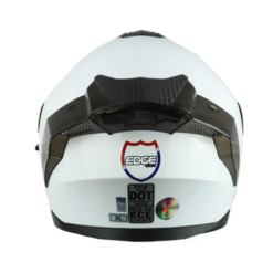 Casco Edge Boston Solido Blanco TM