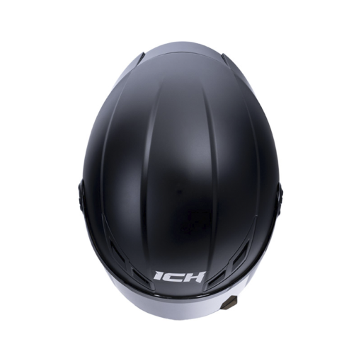 Casco Ich 501Sp Solid Negro Visor Smoke