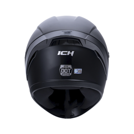 Casco Ich 501Sp Solid Negro Visor Smoke