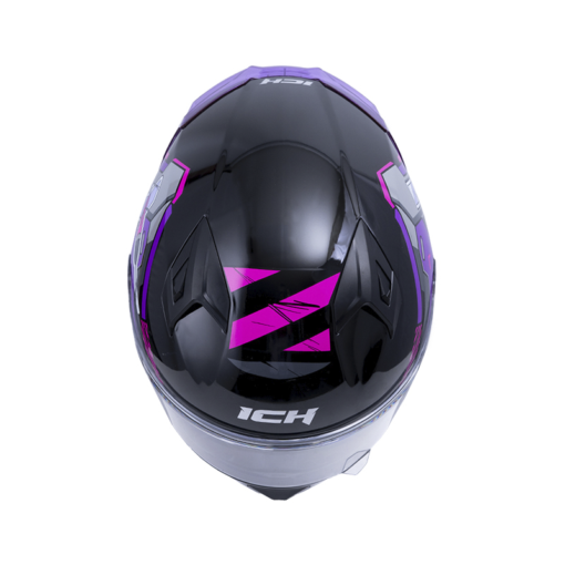 Casco Ich 503 X-Lock Negro Fucsia