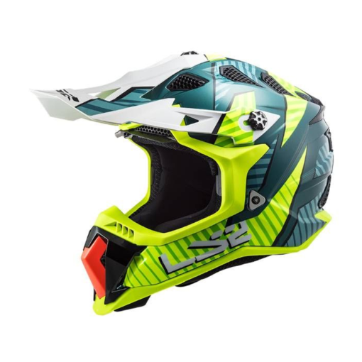 Casco Ls2 Mx-700 Astro Verde Amarillo