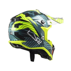 Casco Ls2 Mx-700 Astro Verde Amarillo