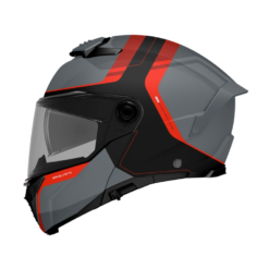 Casco Mt Atom 2Sv Emalla B15 Gris Rojo