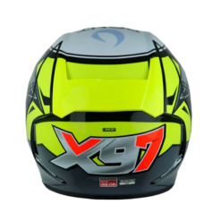 Casco Mt Revenge 2S Xavi Vierg Amarillo Fluorescente