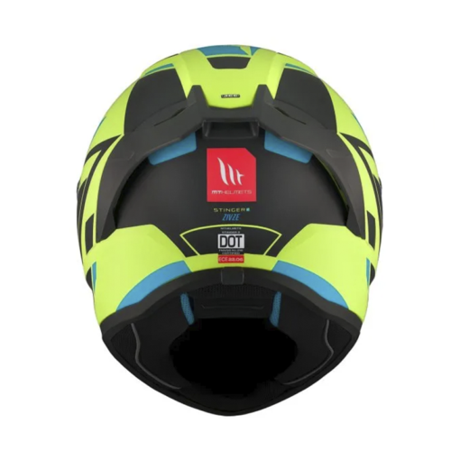 Casco Mt Stinger 2 Zivze Amarillo Fluorescente