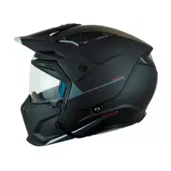 Casco Mt Streetfighter Sv Solid A1 Negro