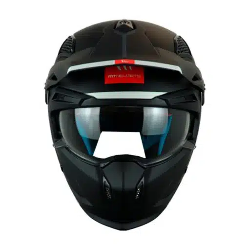 Casco Mt Streetfighter Sv Solid A1 Negro