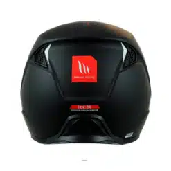 Casco Mt Streetfighter Sv Solid A1 Negro