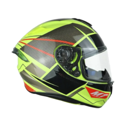 Casco Mt Targo Pro Podium D1 Amarillo Brillo