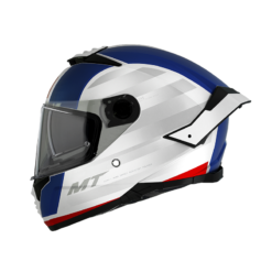 Casco Mt Thunder 4 Treads Blanco Azul