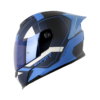 Casco Shaft 502Sp Crack Azul Oscuro