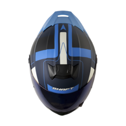 Casco Shaft 502Sp Crack Azul Oscuro