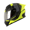 Casco Shaft 502Sp Crack Negro Amarillo
