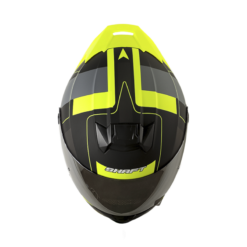 Casco Shaft 502Sp Crack Negro Amarillo