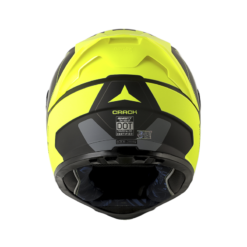 Casco Shaft 502Sp Crack Negro Amarillo