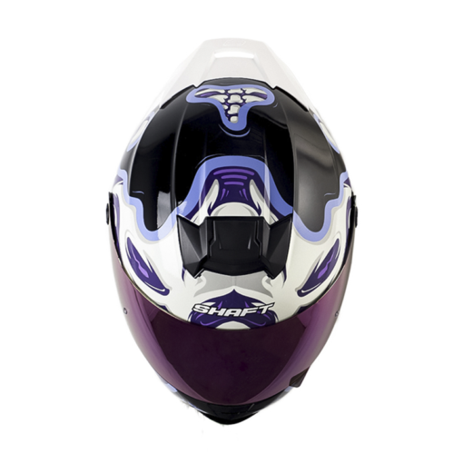 Casco Shaft 502Sp Dyskull Azul Oscuro Azul Navi
