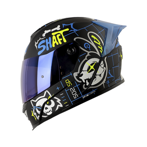 Casco Shaft 502Sp X Ray Negro Silver