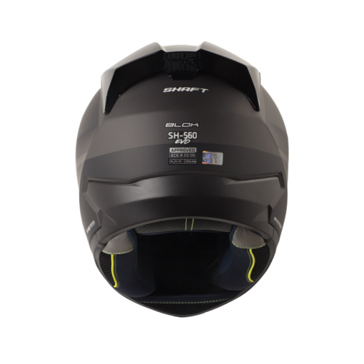 Casco Shaft 560 Evo Blok Gris Oscuro Negro Visor Smoke Claro Iridium Rojo