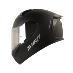 Casco Shaft 582Sp Evo Solid Negro Silver Visor Trial Iridium Silver