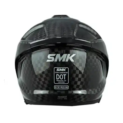 Casco Smk Titan Carbon Negro