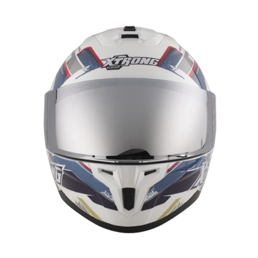 Casco Xtrong Xtr-M70 Hell Blanco Rojo