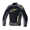Chaqueta Alpinestars Tspx Superair Gris Negro Amarillo