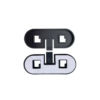 Clip Freedconn T-Com Velcro
