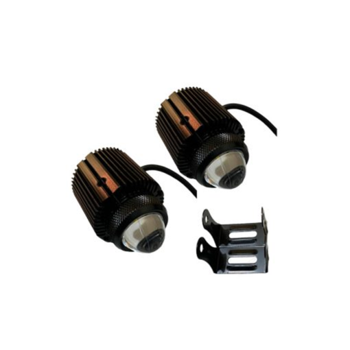 Exploradora Mini Driving Dgp Alta Potencia Luz Blanca Y Amarillo