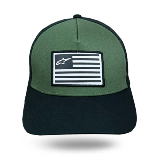 Gorra Alpinestars Flags Black Hat Military Black