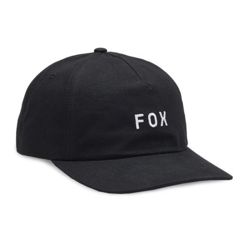 Gorra Fox Wordmark Adjustable Hat Negro Os 1